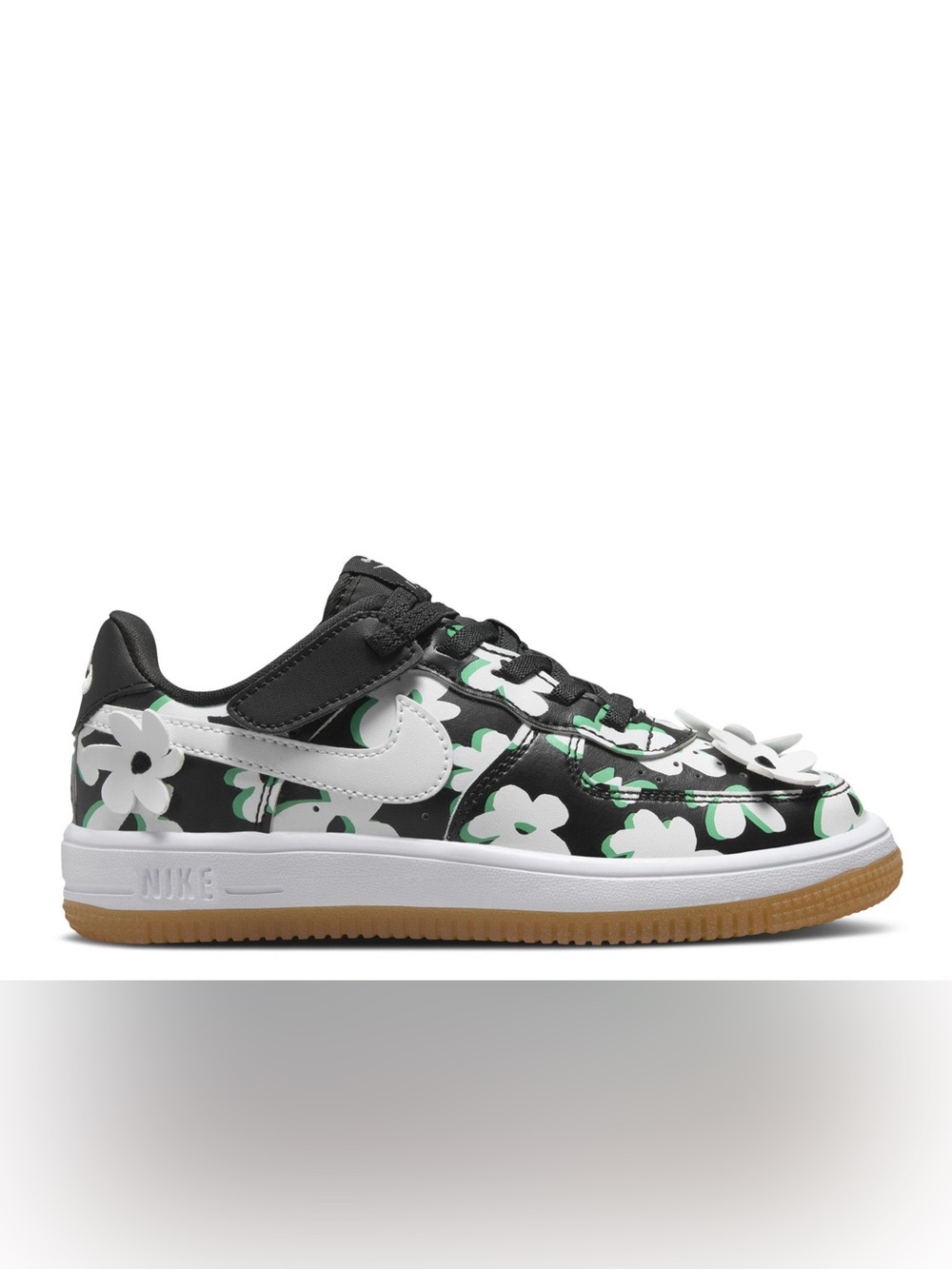 Nike FORCE 1 LOW EASYON LV8 PS 'FLOWER POWER' size 12.5 C